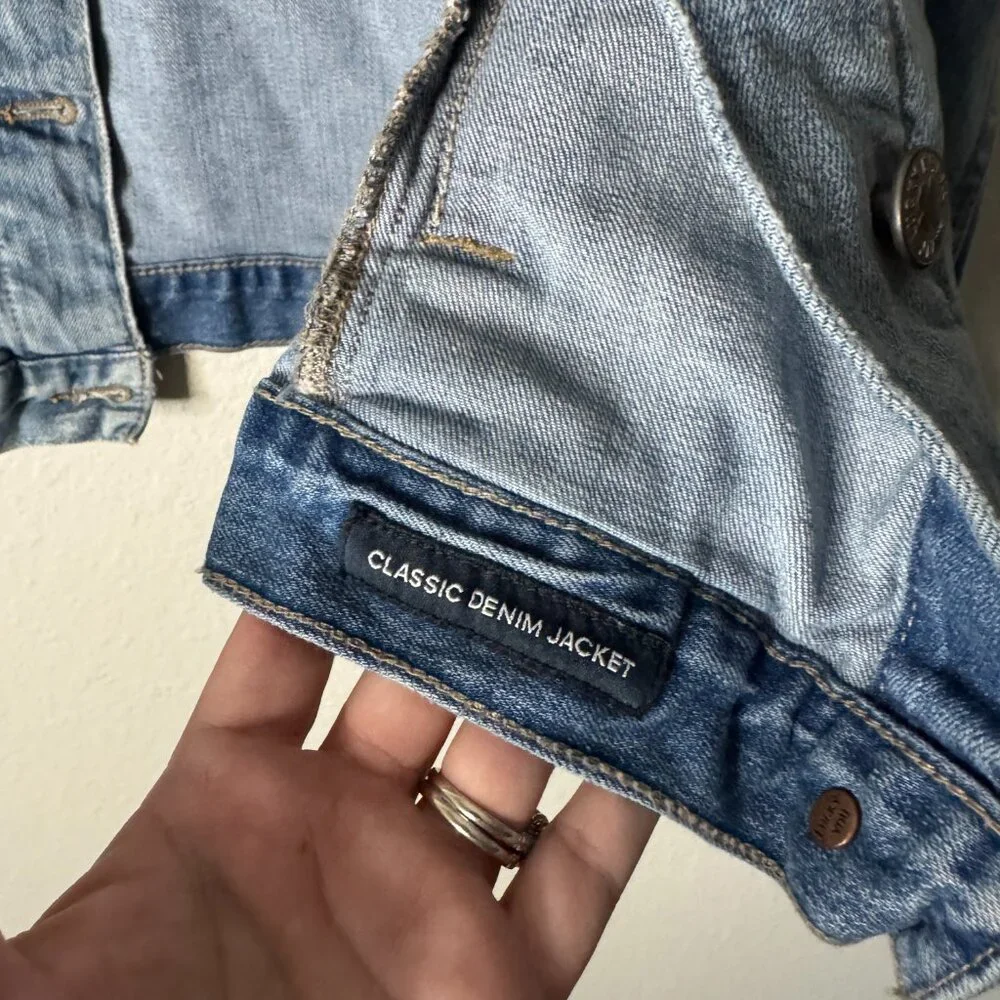 Lucky Classic Denim Jacket Small - Picture 3 of 4